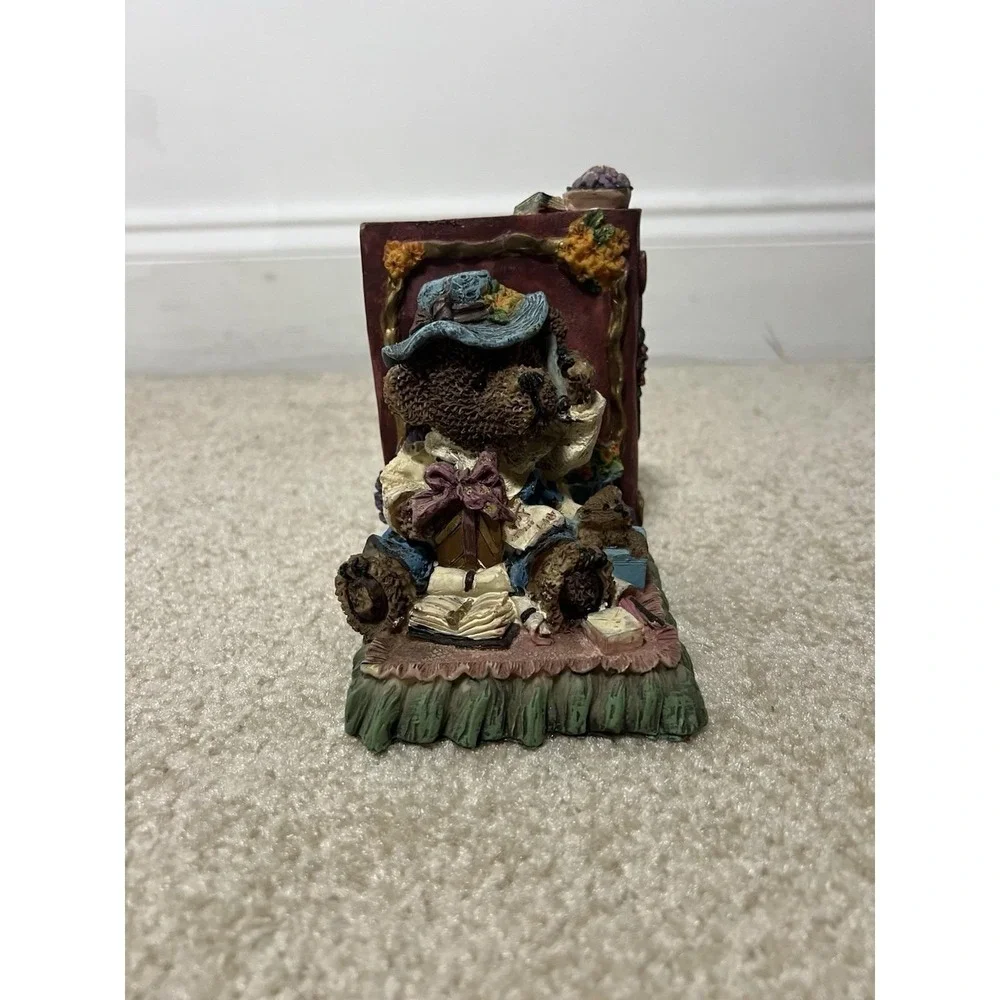 Cottage Core Style Y2K Porcelain Cute Bear Bookends Set of 2 - See Photos